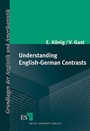Cover: Understanding English-German Contrasts - Erich Schmidt Verlag
