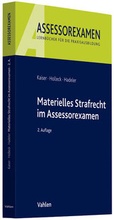 Cover: Materielles Strafrecht im Assessorexamen - Vahlen