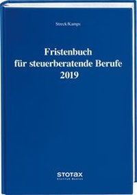 Abbildung von: Fristenbuch für steuerberatende Berufe 2019 - Stollfuß