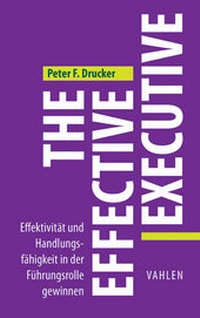 Abbildung von: The Effective Executive - Vahlen