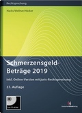 Cover: SchmerzensgeldBetr&auml;ge 2019 (Buch mit CD-ROM plus Online-Zugang) - Deutscher Anwaltverlag