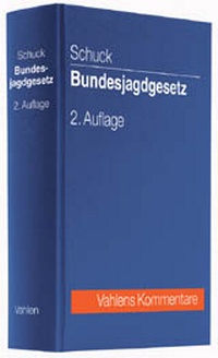 Enlarge image Cover: Bundesjagdgesetz - Vahlen