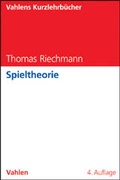 Bild: Spieltheorie - Vahlen