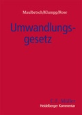 Cover: Umwandlungsgesetz - C.F. M&uuml;ller