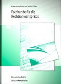 Enlarge image Cover: Fachkunde für die Rechtsanwaltspraxis - Deutscher Anwaltverlag