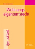 Cover: Wohnungseigentumsrecht - C.F. M&uuml;ller