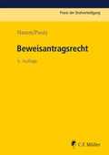 Cover: Beweisantragsrecht - C.F. M&uuml;ller