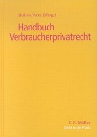 Abbildung von: Handbuch Verbraucherprivatrecht - C.F. Müller