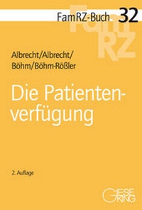 Abbildung von: Die Patientenverfügung - Gieseking