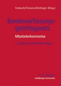 Abbildung von: Bundesverfassungsgerichtsgesetz - C.F. Müller