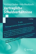 Cover: Vertragliche Schuldverh&auml;ltnisse - Springer