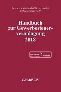 Abbildung von: Handbuch zur Gewerbesteuerveranlagung 2018 - C.H.BECK