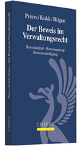 Cover: Der Beweis im Verwaltungsrecht - C.H.BECK