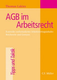 Abbildung von: AGB im Arbeitsrecht - C.F. Müller