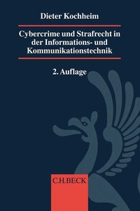 Abbildung von: Cybercrime und Strafrecht in der Informations- und Kommunikationstechnik - C.H.BECK