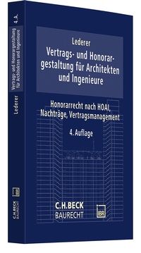 Abbildung von: Vertrags- und Honorargestaltung bei Architekten- und Ingenieurleistungen - C.H.BECK
