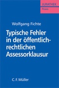 Cover: Typische Fehler in der &ouml;ffentlich-rechtlichen Assessorklausur - C.F. M&uuml;ller