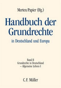Bild: Handbuch der Grundrechte in Deutschland und Europa - Band II - C.F. Müller