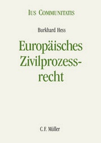 Abbildung von: Europäisches Zivilprozessrecht - C.F. Müller