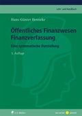 Cover: &Ouml;ffentliches Finanzwesen - Finanzverfassung - C.F. M&uuml;ller