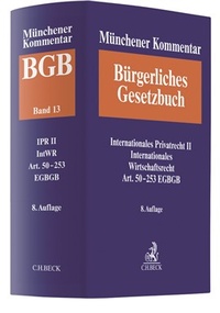 Bild vergrößern Bild: Münchener Kommentar zum Bürgerlichen Gesetzbuch: BGB Band 13 - C.H.BECK