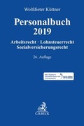 Cover: Personalbuch 2019 - C.H.BECK