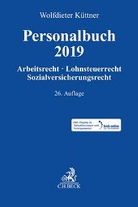 Enlarge image Cover: Personalbuch 2019 - C.H.BECK