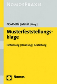 Abbildung von: Musterfeststellungsklage - Nomos