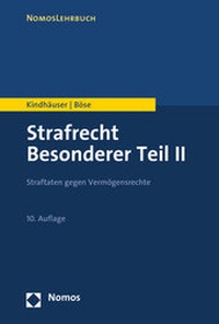 Bild vergrößern Bild: Strafrecht Besonderer Teil II - Nomos