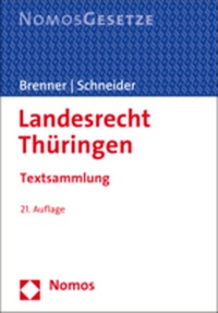 Bild vergrößern Bild: Landesrecht Thüringen - Nomos