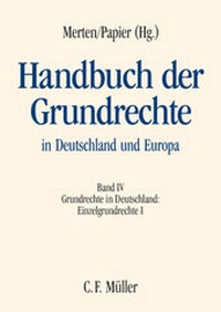 Bild: Handbuch der Grundrechte in Deutschland und Europa - Band IV - C.F. Müller
