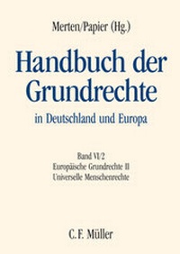 Bild: Handbuch der Grundrechte in Deutschland und Europa - Band VI/2 - C.F. Müller