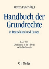 Bild: Handbuch der Grundrechte in Deutschland und Europa - Band VII/2 - C.F. Müller