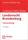 Bild: Landesrecht Brandenburg - Nomos