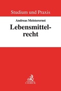 Cover: Lebensmittelrecht - C.H.BECK