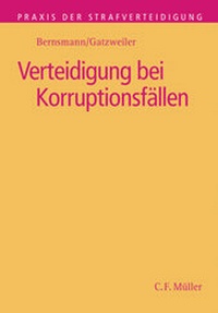 Abbildung von: Verteidigung bei Korruptionsfällen - C.F. Müller