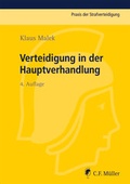 Cover: Verteidigung in der Hauptverhandlung - C.F. M&uuml;ller