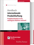Cover: Handbuch internationale Produkthaftung - Reguvis Fachmedien