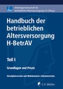 Cover: Handbuch der betrieblichen Altersversorgung - H-BetrAV, Teil I - C.F. M&uuml;ller