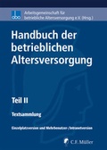 Cover: Handbuch der betrieblichen Altersversorgung - H-BetrAV - im Abonnementbezug - C.F. M&uuml;ller