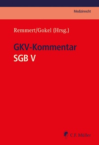 Enlarge image Cover: SGB V-Kommentar - Gesetzliche Krankenversicherung (GKV) - C.F. Müller
