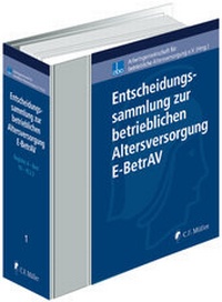 Abbildung von: Entscheidungssammlung zur betrieblichen Altersversorgung - E-BetrAV - C.F. Müller
