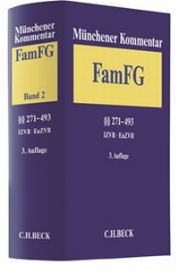 Abbildung von: Münchener Kommentar zum FamFG Band 2: §§ 271-493 IZVR, EuZVR - C.H.BECK