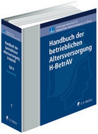 Abbildung von: Handbuch der betrieblichen Altersversorgung H-BetrAV - C.F. Müller