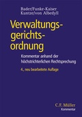Cover: Verwaltungsgerichtsordnung - C.F. M&uuml;ller