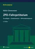 Abbildung von: ZPO-Fallrepetitorium - C.F. Müller