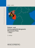 Cover: Polizei- und Ordnungsbeh&ouml;rdengesetz Rheinland-Pfalz - POG - - Boorberg