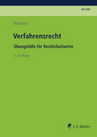 Abbildung von: Verfahrensrecht - C.F. Müller