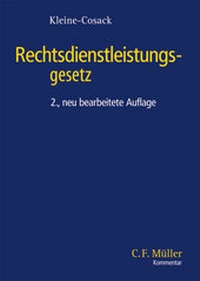 Abbildung von: Rechtsdienstleistungsgesetz - C.F. Müller