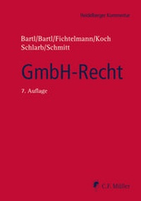 Enlarge image Cover: GmbH-Recht - C.F. Müller